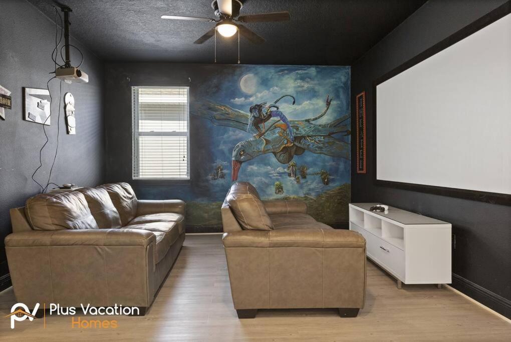 551-Luxury 8 Bedrooms Villa Pool& Spa-Movie Room ออร์ลันโด ภายนอก รูปภาพ